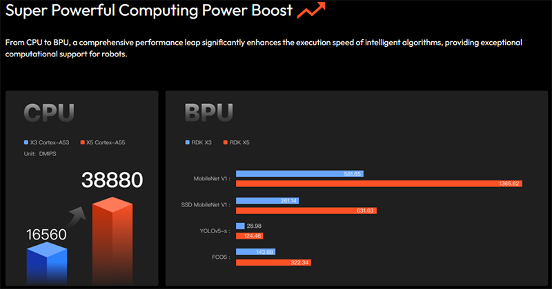 Infographic - DFRobot DFR123x D-Robotics RDK X5 AI Developer Kits